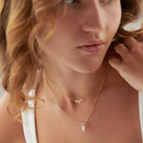 Moonlit Solitaire Necklace