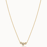 Moonlit Solitaire Necklace
