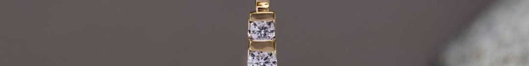 Tri - Star Diamond Pendant