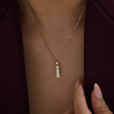 Tri - Star Diamond Pendant