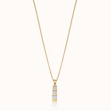 Tri - Star Diamond Pendant