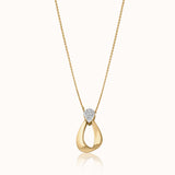 Gilt Diamond Necklace