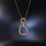 Simply Linked Diamond Necklace