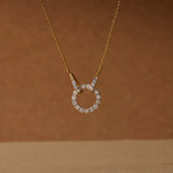 Circle of Grace Diamond Necklace