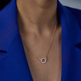 Circle of Grace Diamond Necklace
