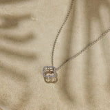 Classic Diamond Clover Necklace