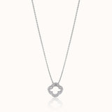 Classic Diamond Clover Necklace