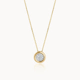Eternal Diamond Cluster Necklace