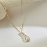 Drop Within Diamond Necklace