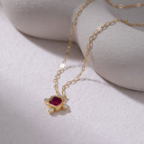 Modern Gem Necklace