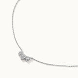 Three Stone Diamond Necklace