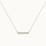 Diamond Bar Necklace