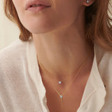 Emerald Solitaire Necklace