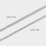 Round Diamond Tennis Bracelet in 1ct. tw.