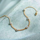 Classic Diamond Station Bracelet
