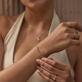Shining Layers Diamond Bracelet