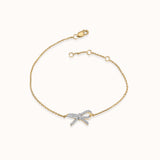 Bow & Glow Diamond Bracelet