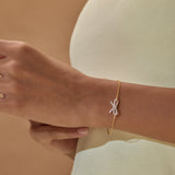 Bow & Glow Diamond Bracelet