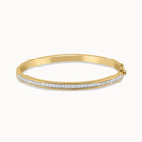 Classic Diamond Oval Bracelet, 14K Gold Vermeil, 7/8 ct Lab Grown Diamond-3