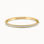 Classic Diamond Oval Bracelet, 14K Solid Gold, 7/8 ct Lab Grown Diamond-3