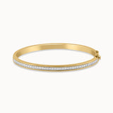 Classic Diamond Oval Bracelet, 14K Solid Gold, 7/8 ct Lab Grown Diamond-3