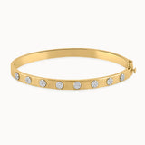 Station Diamond Oval Bracelet