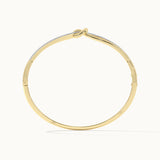 Celtic Diamond Knot Bracelet, 14K Gold Vermeil, 1/3 ct Lab Grown Diamond-6