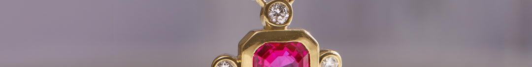 Modern Gem Necklace